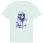 01 Ballpoint Gangsta Chimpanzee – white