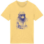 01 Ballpoint Gangsta Chimpanzee – white