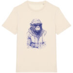 01 Ballpoint Gangsta Chimpanzee – white