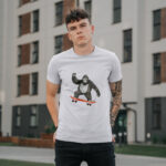 04 Kids Gorilla Skater – white