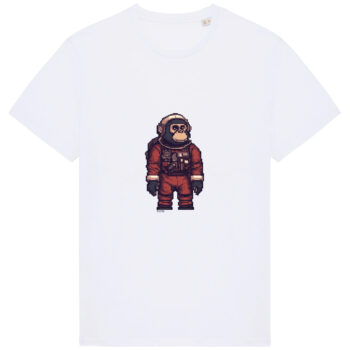 Pixel Spaceman Monkey