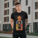 12 Psychedelic Gangsta Monkey – black