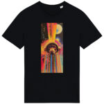 Psychedelic Space Monkey Head