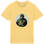 Realistic Happy Beachboy Gorilla