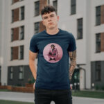 14 Realistic Pink Business Chimp – navy blue