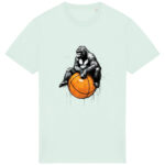 15 Black Marker Oversized Basketball Gorilla – white