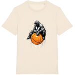 15 Black Marker Oversized Basketball Gorilla – white